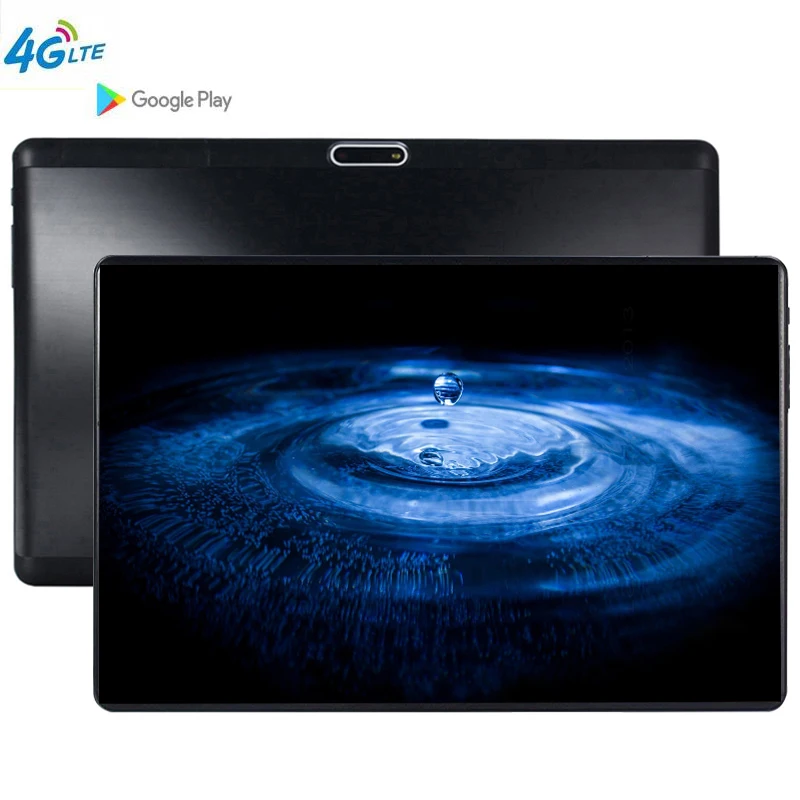 10 1 дюймов 2.5D планшет экран мутлти сенсорный Android 9 0 Восьмиядерный ОЗУ 6 Гб ПЗУ 64