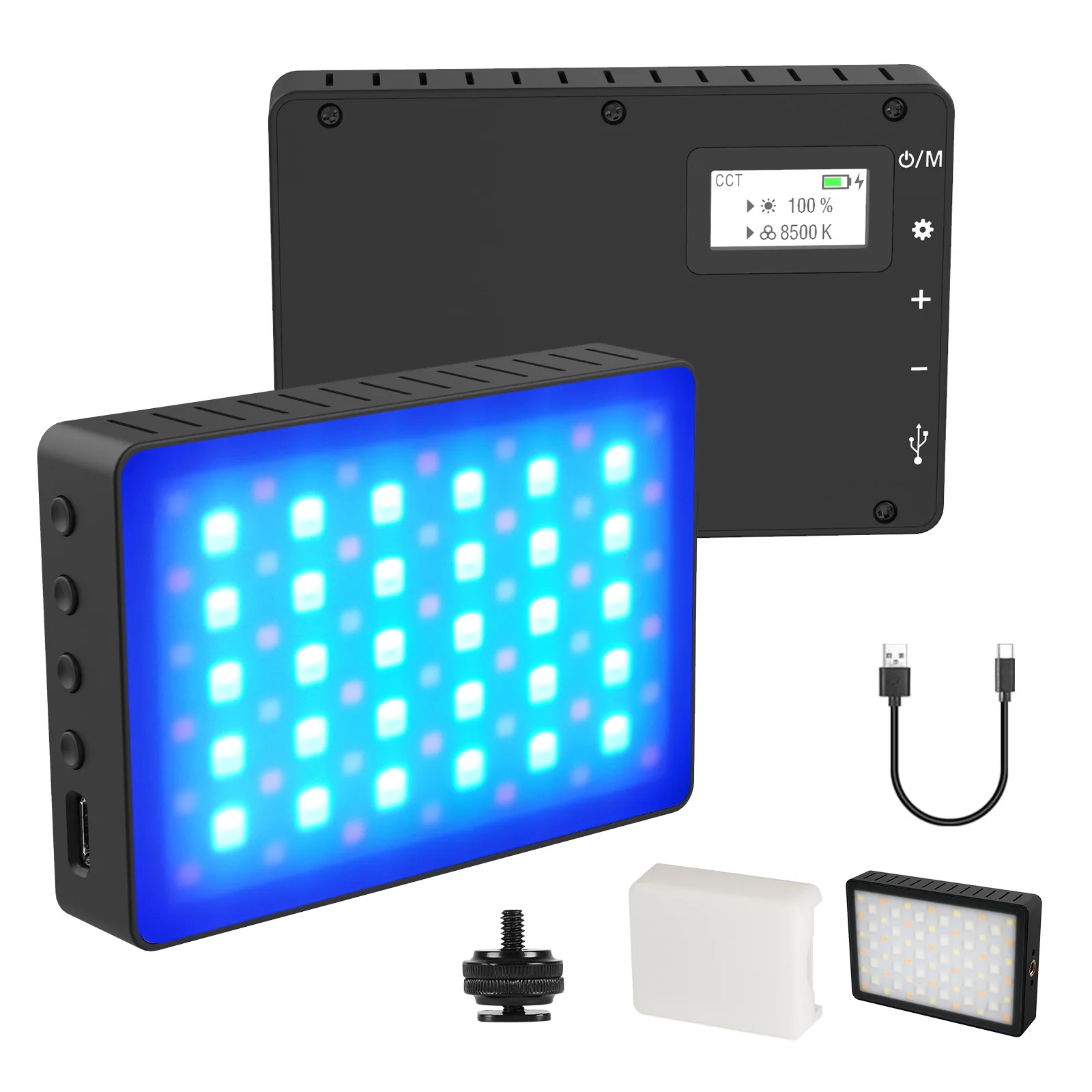 FLASHOOT FL-30 RGB LED мини-фонарики для мальчиков худи фотосъемки светильник ing вспышка