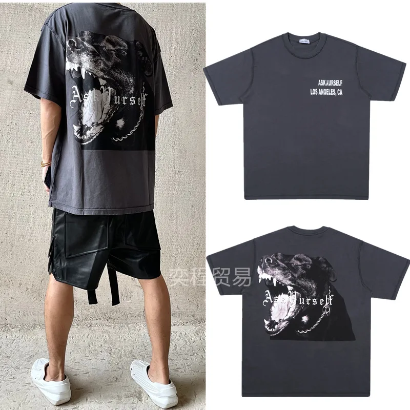 Футболка Askyurself для мужчин и женщин винтажный топ из хлопка с принтом головы