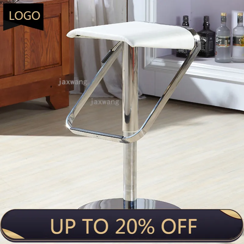 Современные Нержавеющая стальные барные стулья скандинавском стиле для досуга