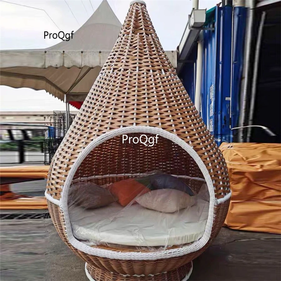 Уличная мебель для сна из ротанга в форме чайника Prodgf 1 комплект