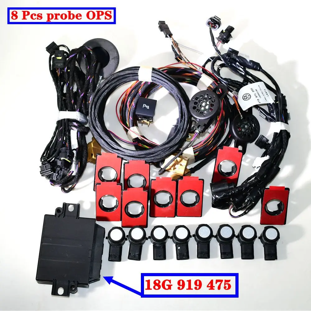 8 шт. зонд OPS MQB платформа второго поколения парковочный модуль для гольфа 6 18 г 919 475