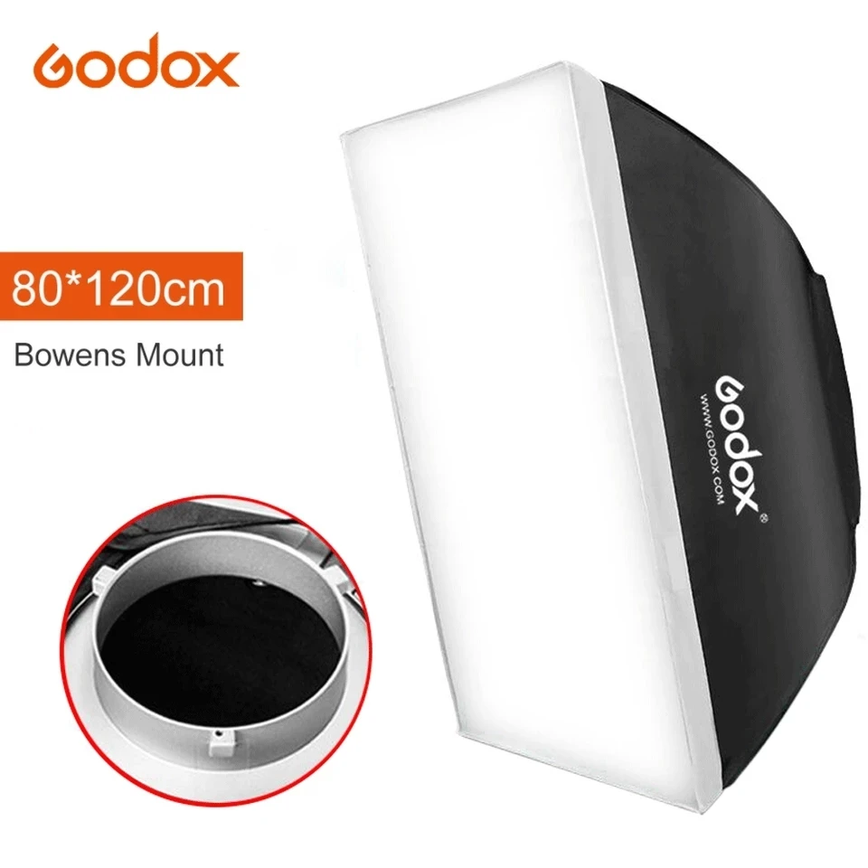 Godox 80x120 см 31 5 &quotx 47&quot софтбокс Speedlite Studio Strobe Flash фото отражающий рассеиватель для