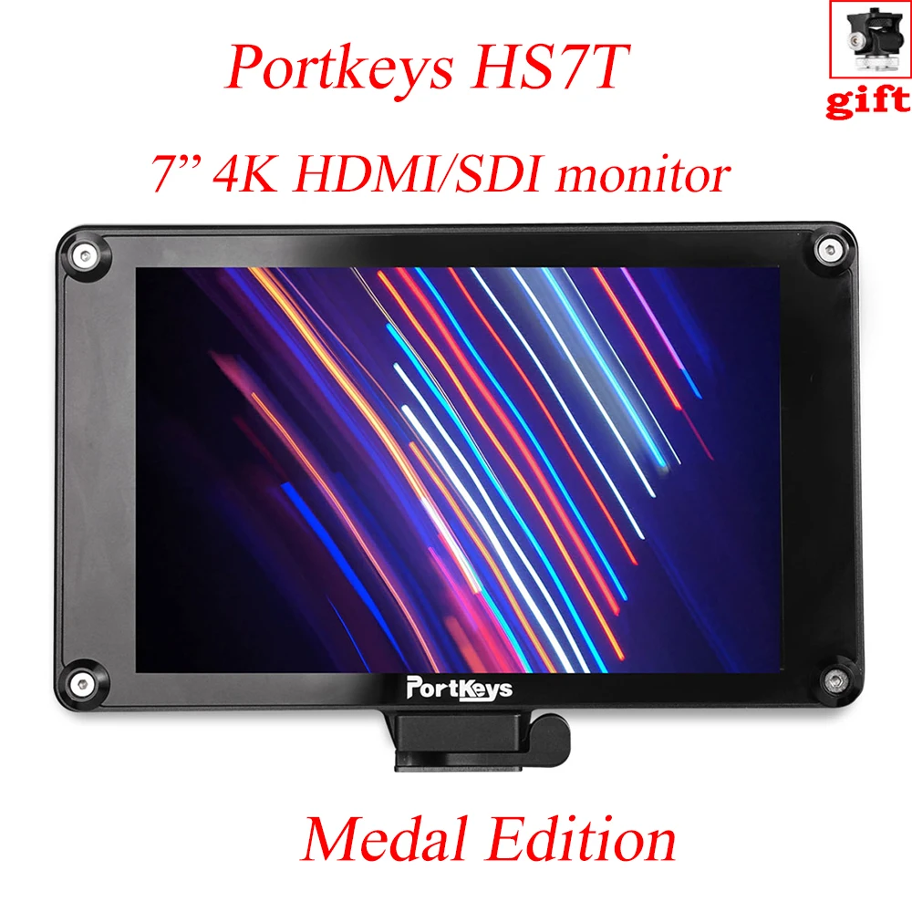 Портативный HS7T II металлический выпуск 4K 7-дюймовый монитор камеры SDI HDMI 1920 1200 1200nit