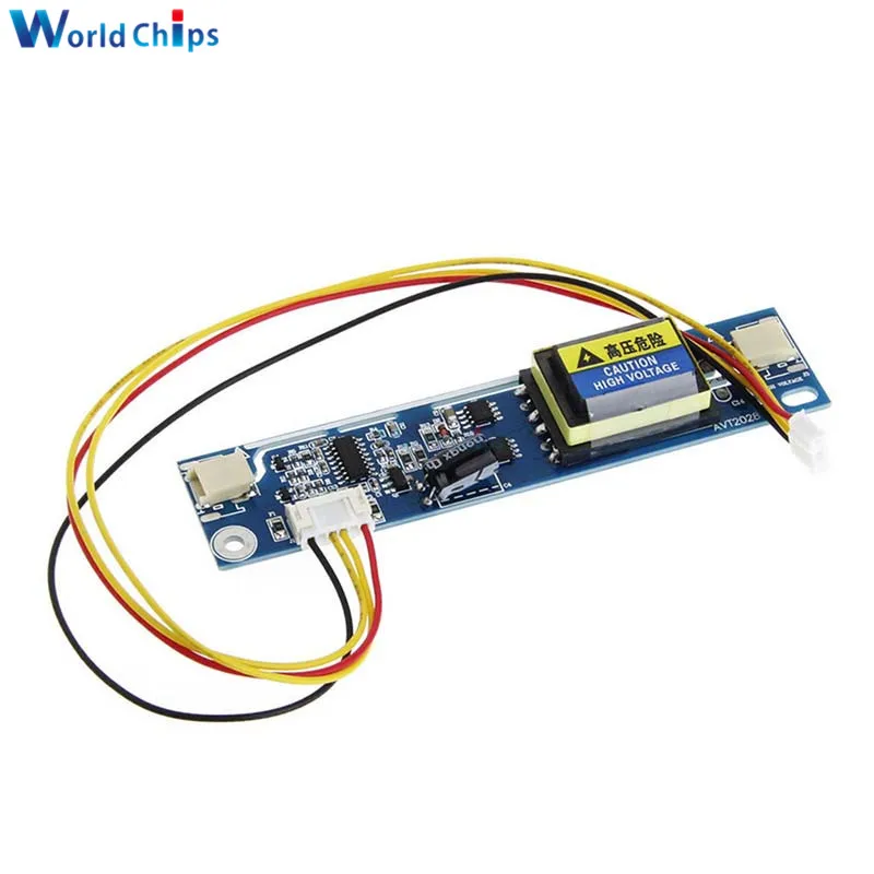 Универсальный инвертор CCFL ЖК-дисплей с подсветкой модуль монитора 2 лампы для