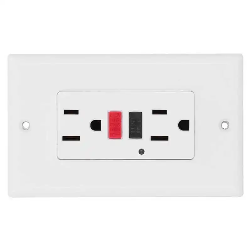 Настенная розетка домашняя настенная американская GFCI умная защита от утечки