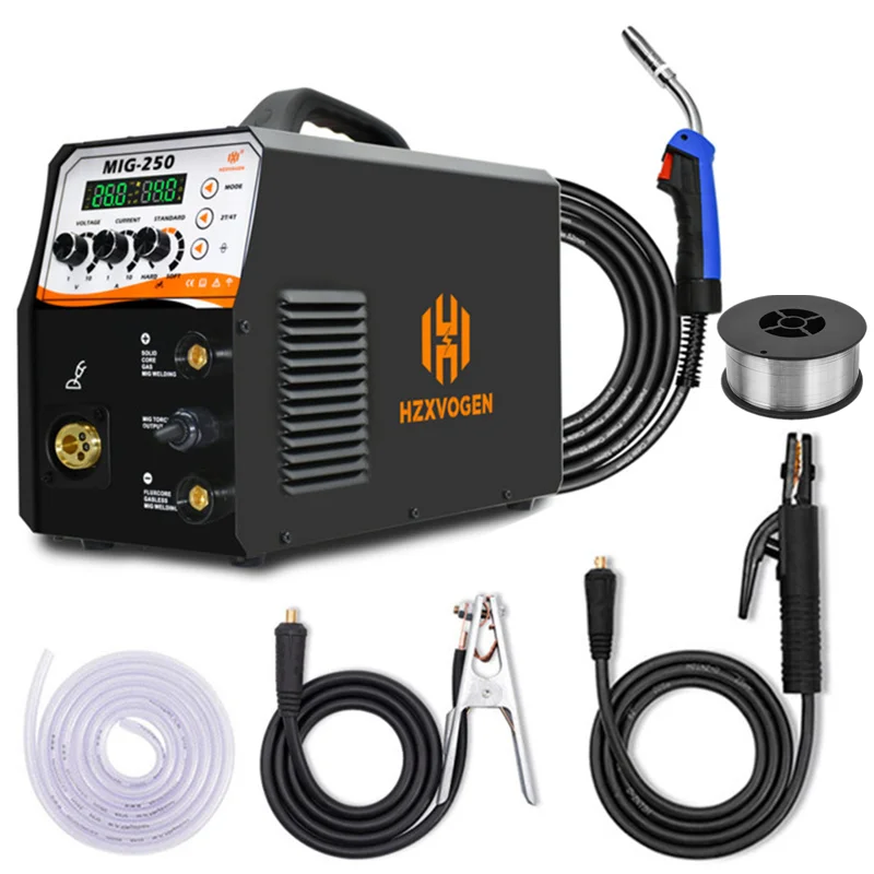 Сварочный аппарат HZXVOGEN MIG ARC TIG 4 в 1 безгазовый сварочный 2T 4T 220 В стандартный |