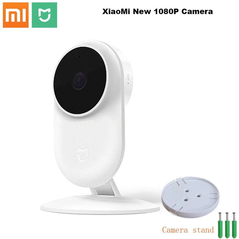 Оригинальные Xiaomi Mijia Mi камеры 1080P смарт 130 градусов 2 4G Wi Fi 10 м инфракрасное ночное