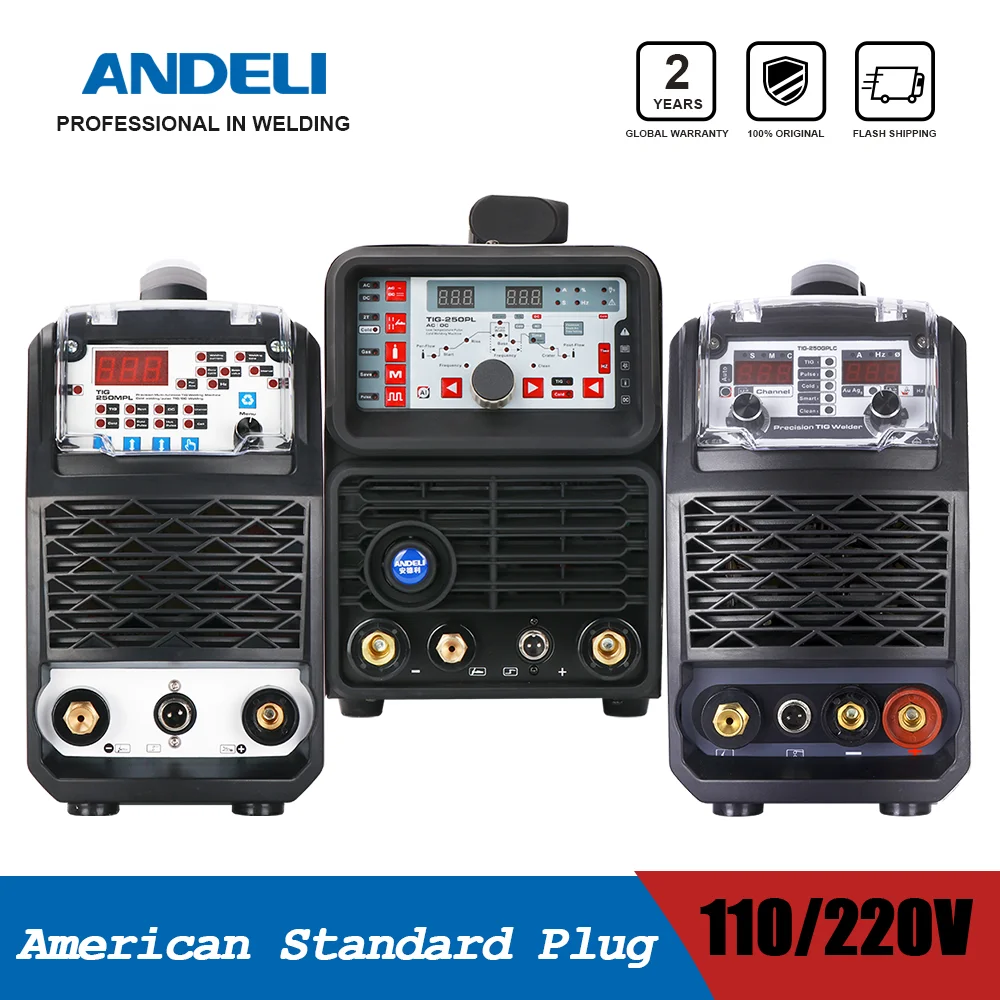 ANDELI Multi-Functional Welding Machine TIG COLD Weld Metal Stainless Steel 110V 220V Double Voltage Welder US Plug | Инструменты