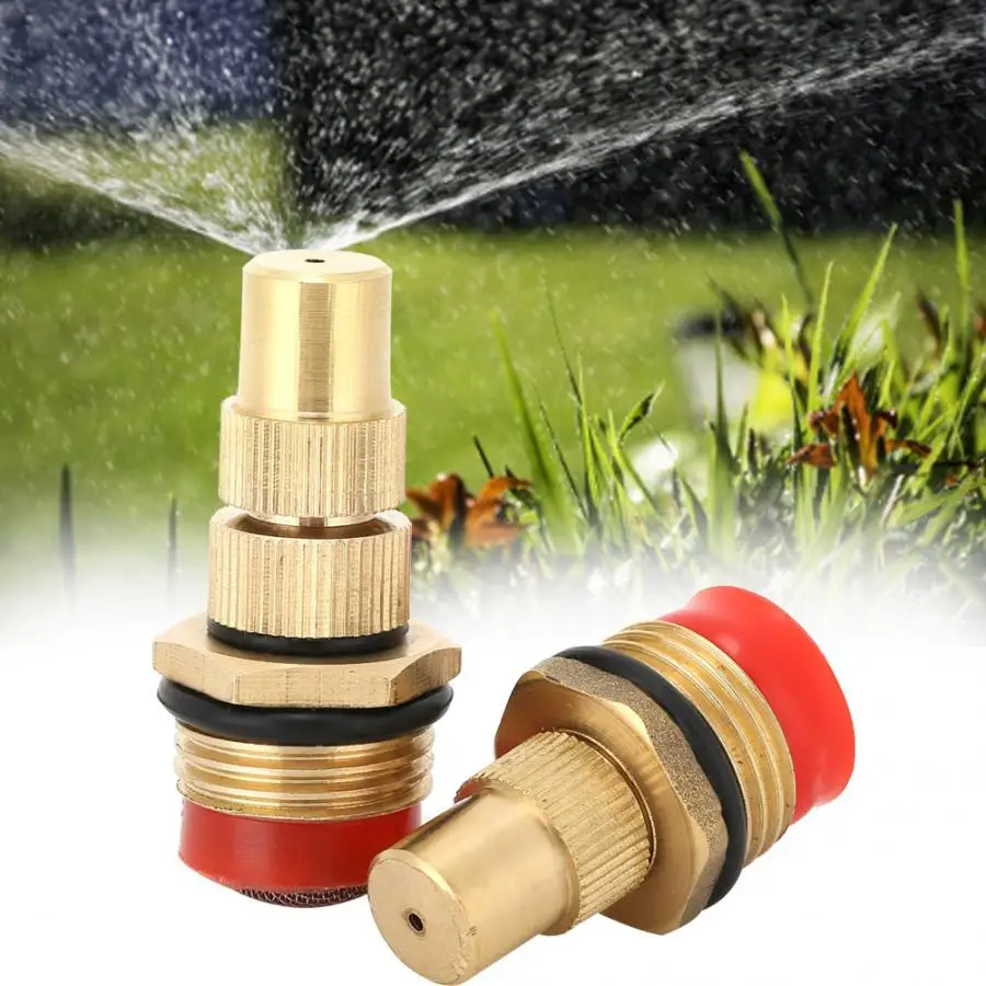 Распылительная насадка 2 шт. G1/2 DN15 регулируемая садовая Оросительная | Дом и сад
