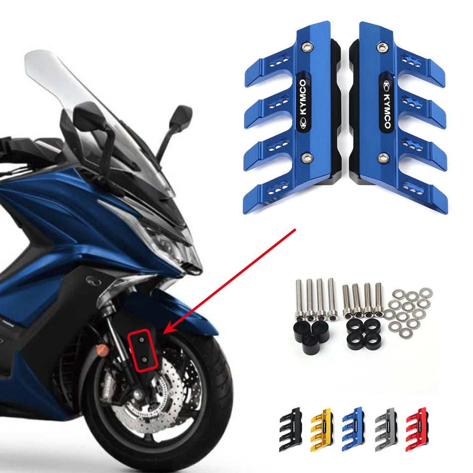 Для KYMCO AK550 AK 550XCITING 250 300 400 500 мотоциклетная Передняя Вилка протектор крыло
