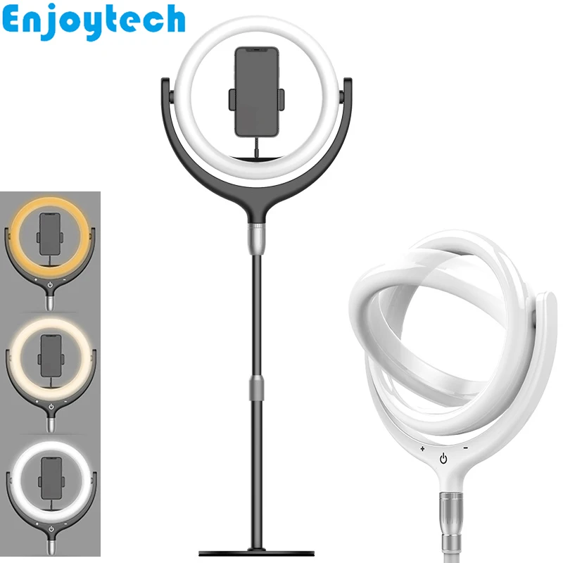 Новая настольная Выдвижная подставка-держатель с 12 дюймовым светодиодным