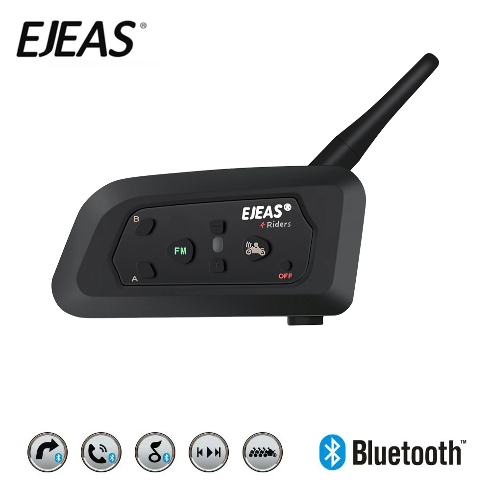 Bluetooth-гарнитура для мотоциклетного шлема 1200 м | Автомобили и мотоциклы