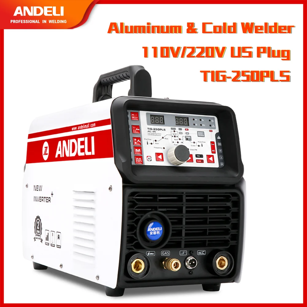 Сварочный аппарат ANDELI TIG-250PLS AC/DC 110 В 220 вилка стандарта США | Инструменты