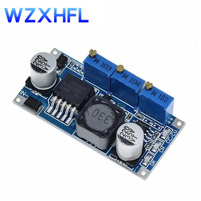 LM2596 DC-DC понижающий CC CV модуль питания светодиодный драйвер зарядное устройство