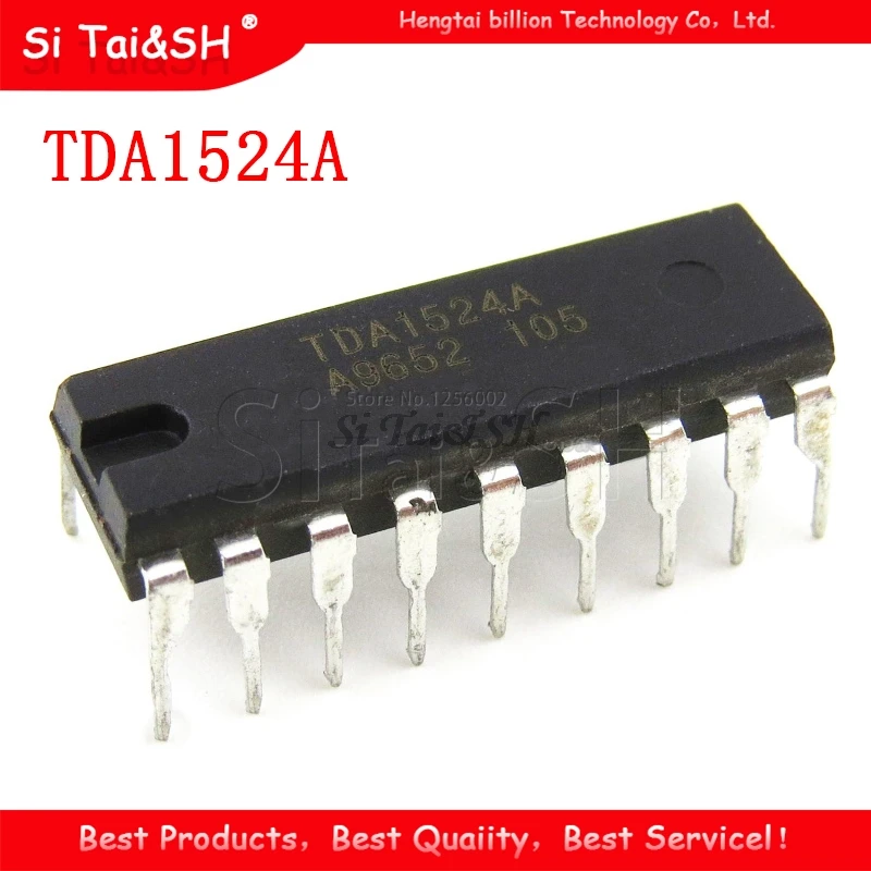 10 шт. TDA1524A DIP18 TDA1524 DIP-18 1524A DIP |