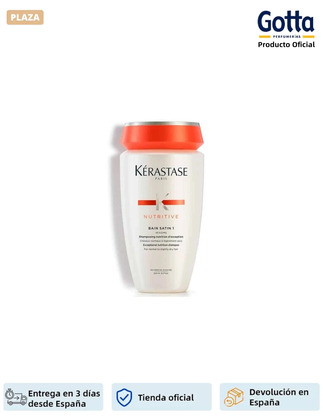 KERASTASE-питательный атласный шампунь 1 - 250 мл-Красота и здоровье уход за волосами