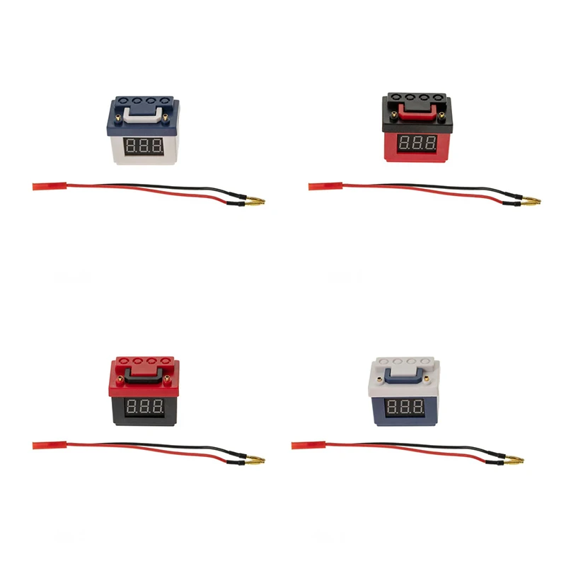 2-4S Батарея Низковольтный зуммер Индикатор сигнализации Тестер Украшение для