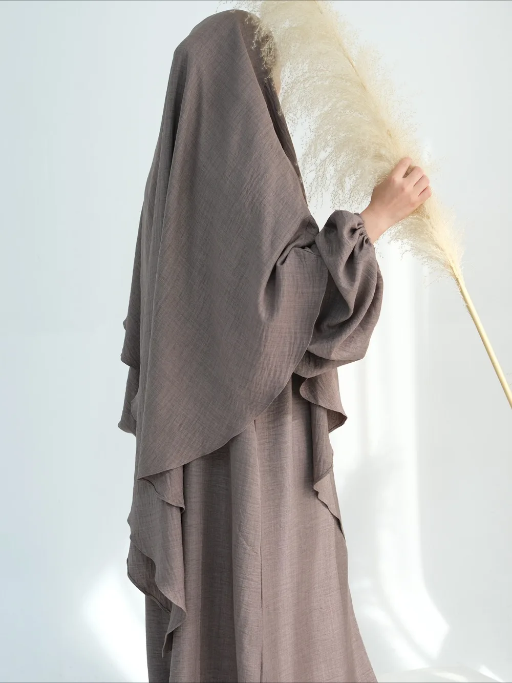 Ид мусульманские женщины платья для кормления грудью с хиджабом Химар платок