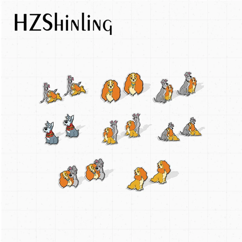 Новое поступление 2021 персонажи леди и собаки ручная работа эпоксидная смола