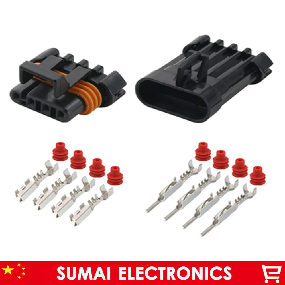 12162102 12162144 4-контактный разъем автомобильного датчика кислорода для Buick Witch Corolla