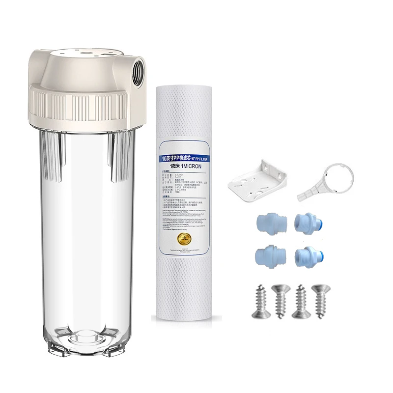 Бутылка с фильтром для домашних животных 10 дюймов диспенсер воды 1/4 дюйма 1/2