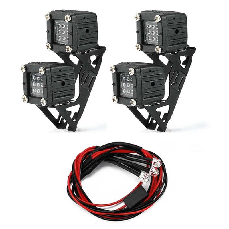 Светодиодный светильник-бампер для багажа светильник 1/10 1/8 RC Гусеничный