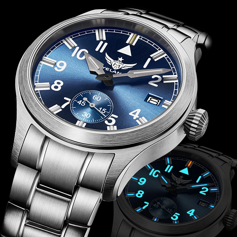 Yelang 2024 новые мужские деловые минималистичные кварцевые часы H3 T100 с