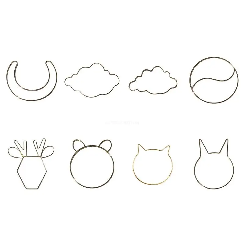 Металлические обручи Ловец снов нестандартные облака лось для кошек в форме