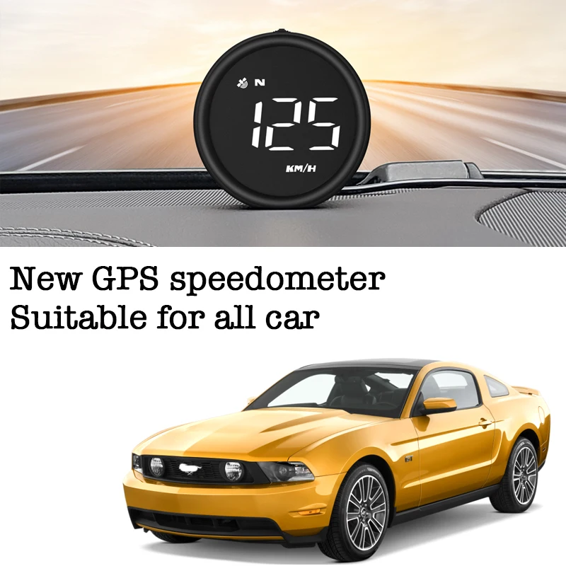 Автомобильный проекционный дисплей HUD для Ford Mustang 2005 ~ 2014 цифровой скоростной