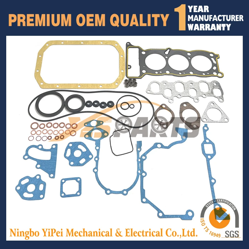 Полный комплект прокладок 3KC1 для двигателя Isuzu PA S15 B15 EX15 EX20 SB15 Экскаватор SL3