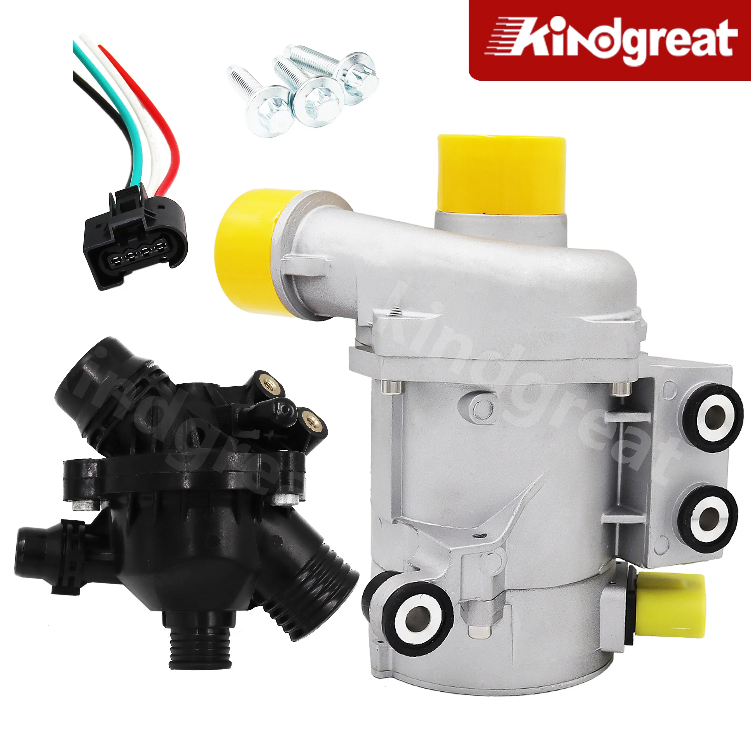 Для BMW E60 E61 E81 E87 E90 E91 X1 X3 X5 325i 330i 525i 530i 630i вспомогательный водяной насос 11517586925 +