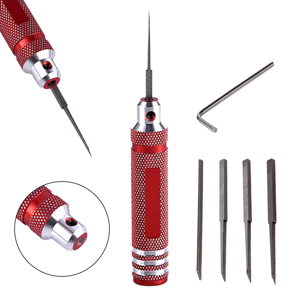 6 шт. основная модель чертилка из вольфрамовой стали с 5 лезвиями Gundam резной писец