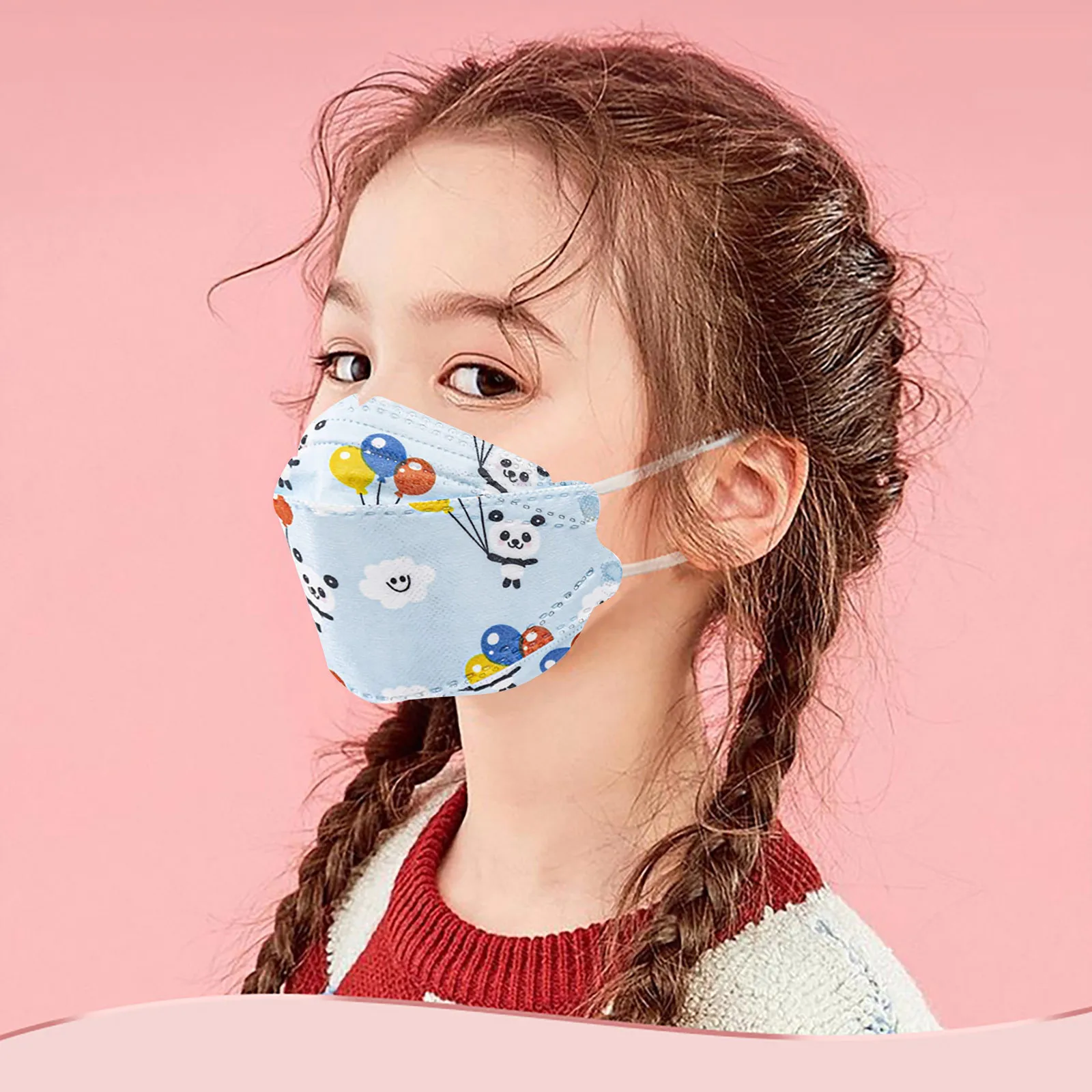 10 шт. одноразовые маски для мальчиков и девочек |