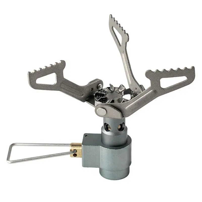 Маленькая походная плита складная сверхлегкая пропановая легкая горелка для