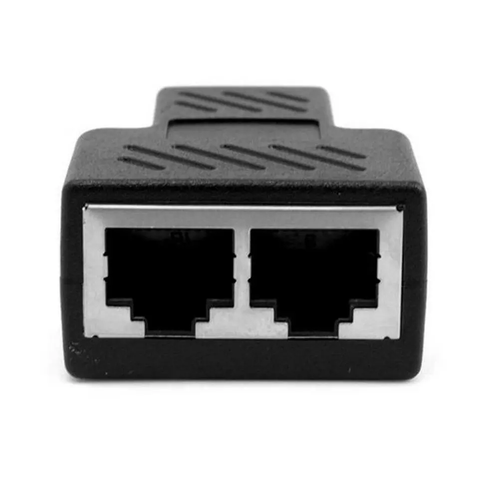 Практичный Разветвитель RJ45 переходник порт CAT5/6 LAN Ethernet-кабель высокая
