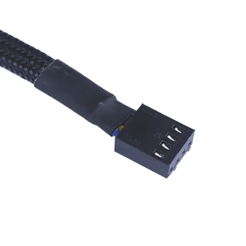 Dteedck 4-контактный PWM-вентилятор Удлинительный кабель питания от 1 до 4 5