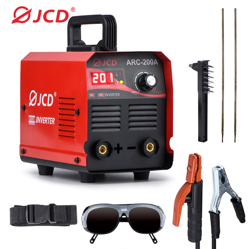 Инвертор JCD DC дуговой сварочный аппарат 220 В IGBT MMA 160/200/ Amp для домашнего