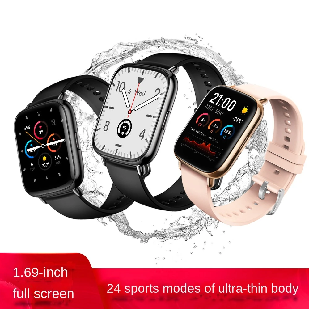 Смарт-часы мужские водонепроницаемые IP67 с пульсометром тонометром и шагомером |