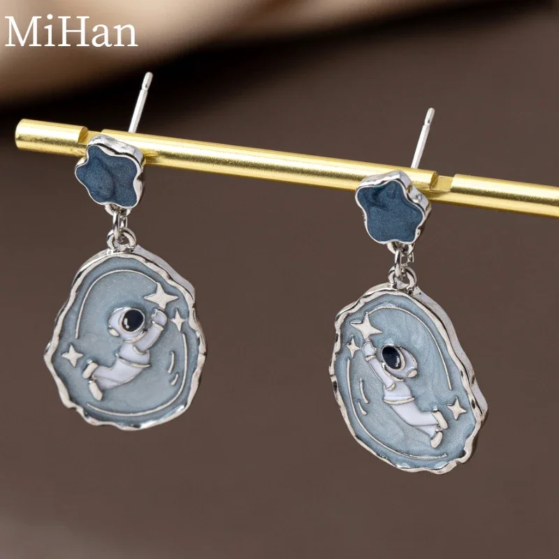 Современные ювелирные изделия MiHan милые корейские темпераментные синие