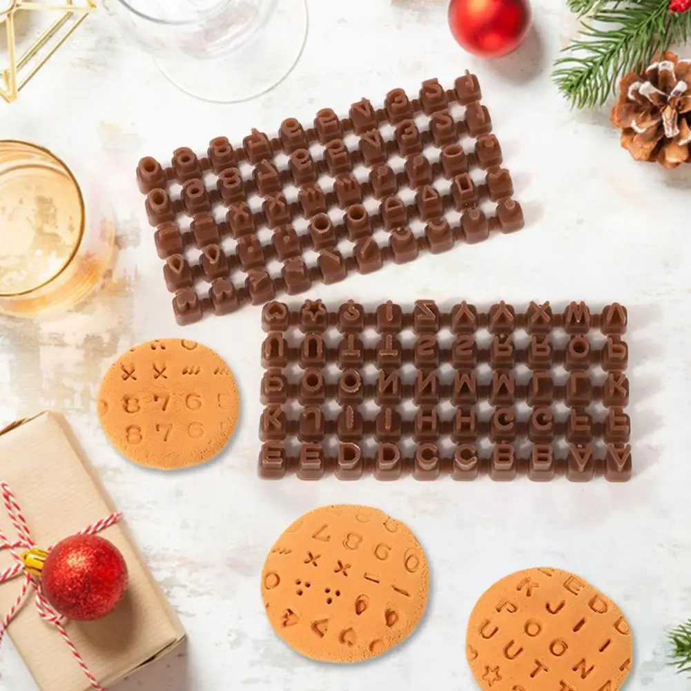 Набор штампов для печенья с алфавитом резак сообщениями штамп набор