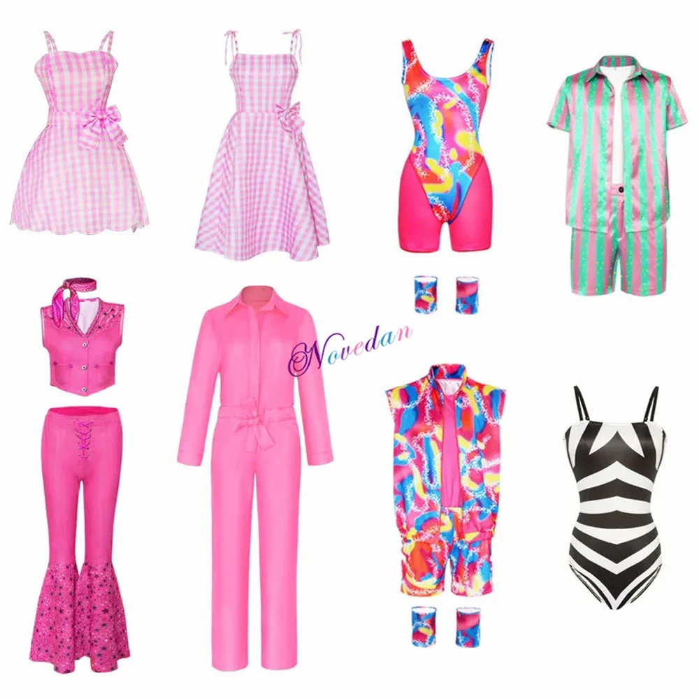 Костюм для косплея принца Кена очаровательный костюм принцессы Робби из розовой