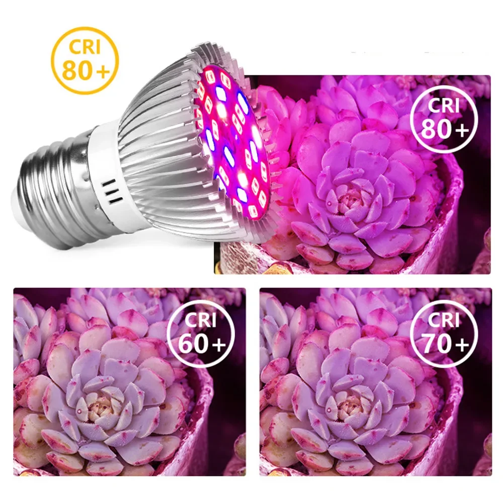 1 Вт светодиоды Phyto Led гидропонный светильник для роста E27 E14 GU10 лампа выращивания