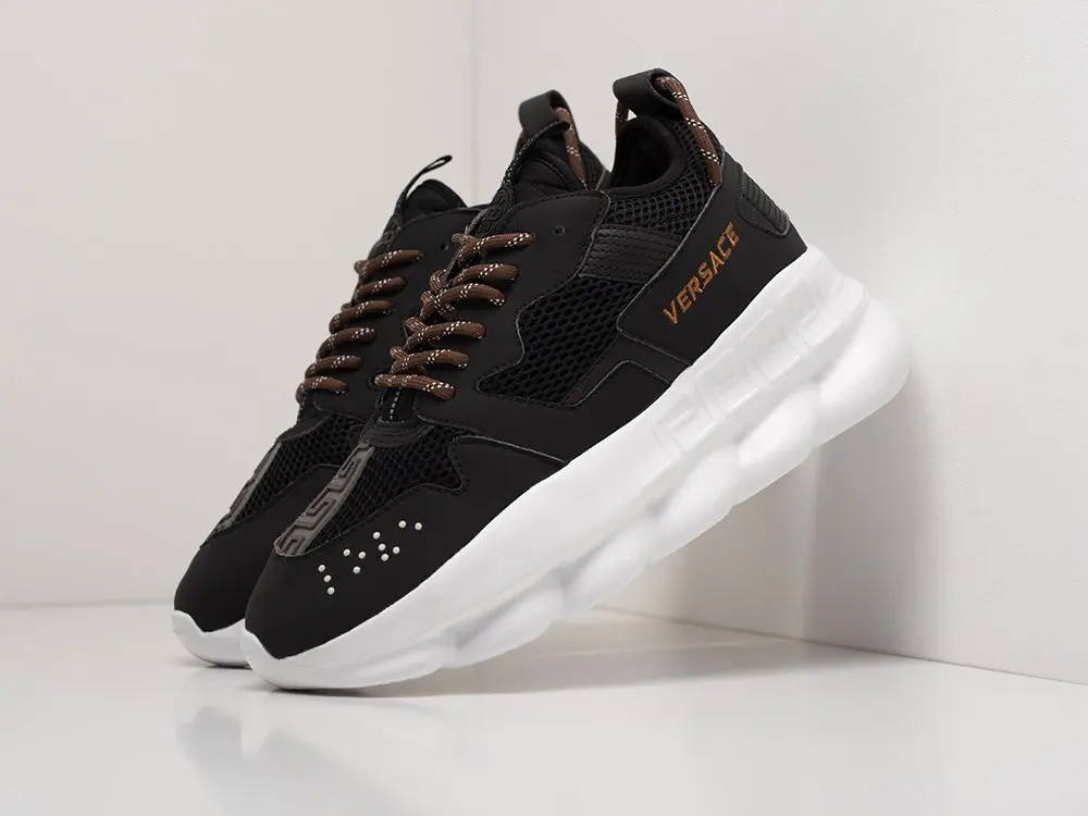 Кроссовки Versace Chain Reaction Серый Лето Мужской | Обувь