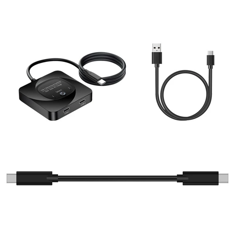 USB-C преобразователь Type-C 2 в 1 выход 8K портативный двухсторонний межконвертируемый