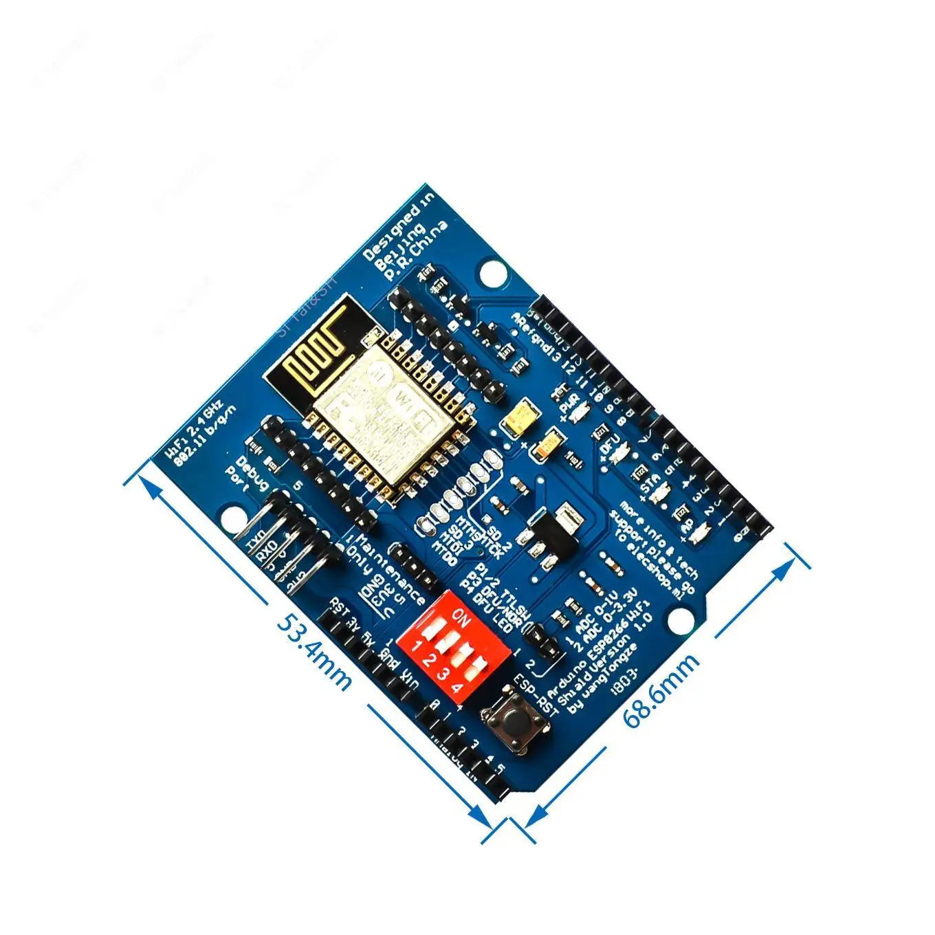 ESP8266 ESP-12 UART Wi-Fi беспроводная плата разработки для Arduino Mega UNO R3 модуль 3 В 5 в TTL
