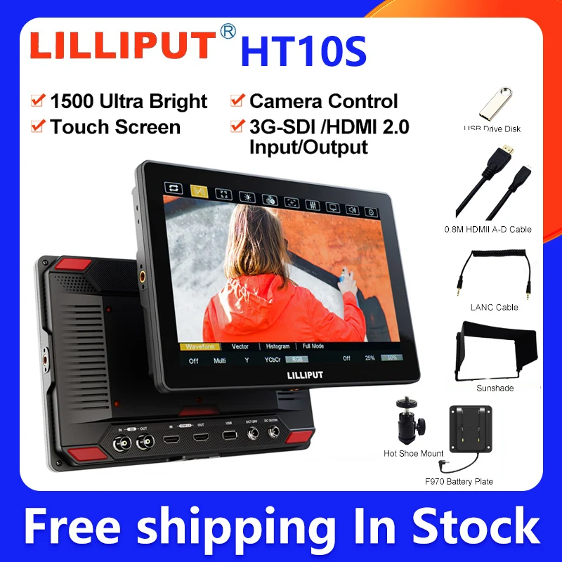 LILLIPUT HT10S 10.1&quot Монитор для видеосъемки