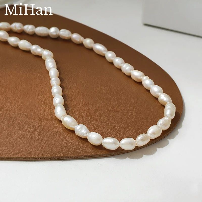MiHan модные украшения элегантный темпераментный натуральный жемчуг для женщин