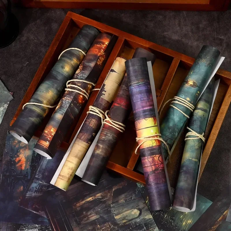 20 шт./упаковка декоративные Коллажи с подкладкой для скрапбукинга 199 × 156 мм