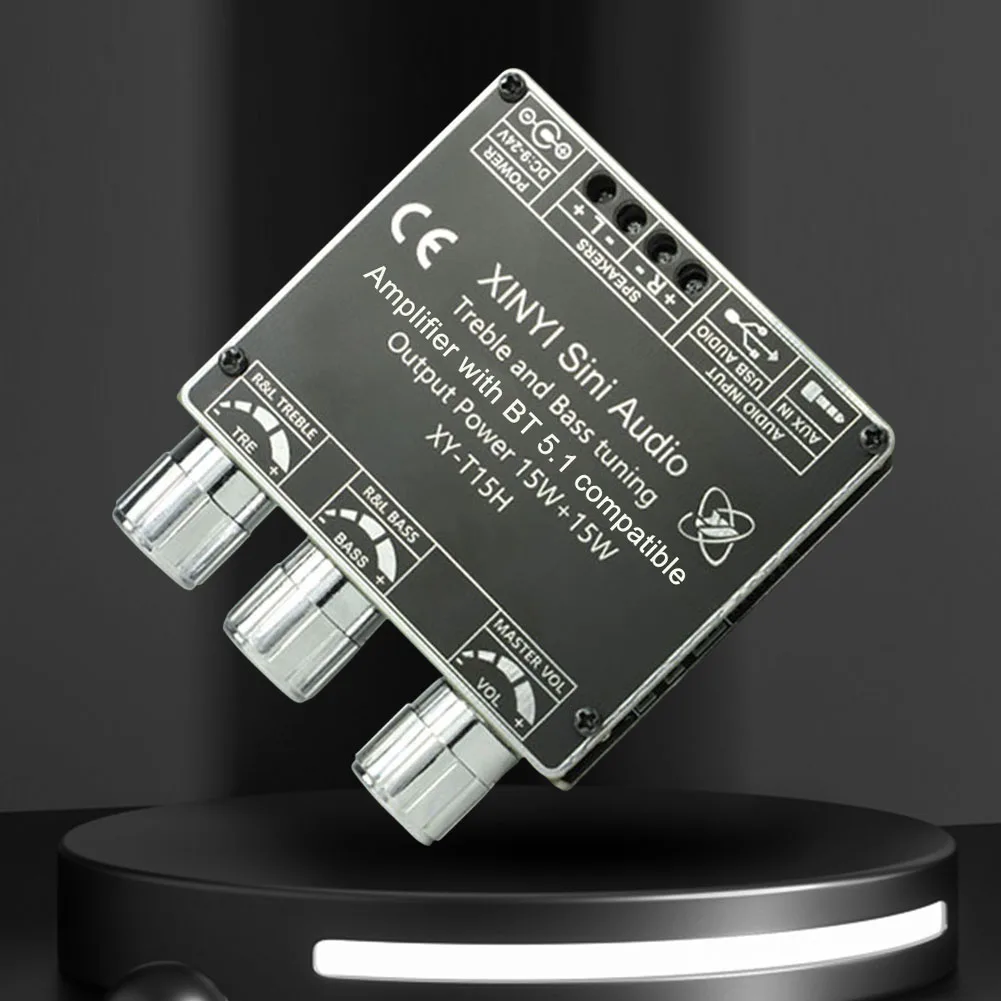 XY-T15H стерео аудио модуль платы усилителя мощности Bluetooth-совместим с управлением